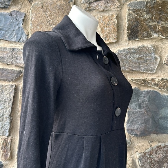 Diane Von Furstenberg DVF 100% wool dress in Black Size 8 - Picture 4 of 8